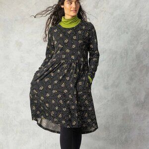 “Amandine” jersey dress in organic cotton/modal | New